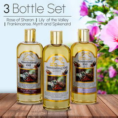 Bible Land Treasures Lily of the Valleys oil bottle for renewal and devotion