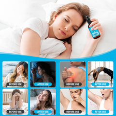 Bieyoc glass bottle magnesium oil product close-up and premium packaging