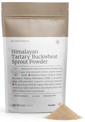 BIG BOLD HEALTH Himalayan Tartary Buckwheat Sprout Powder bottle shows immune support potential.