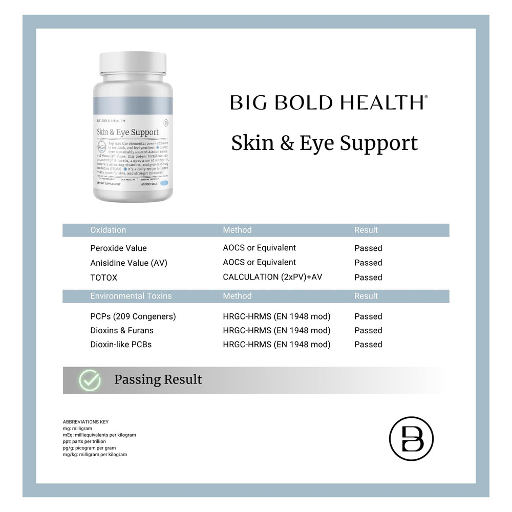 BIG BOLD HEALTH Alaskan salmon oil source emphasizing omega-3 purity