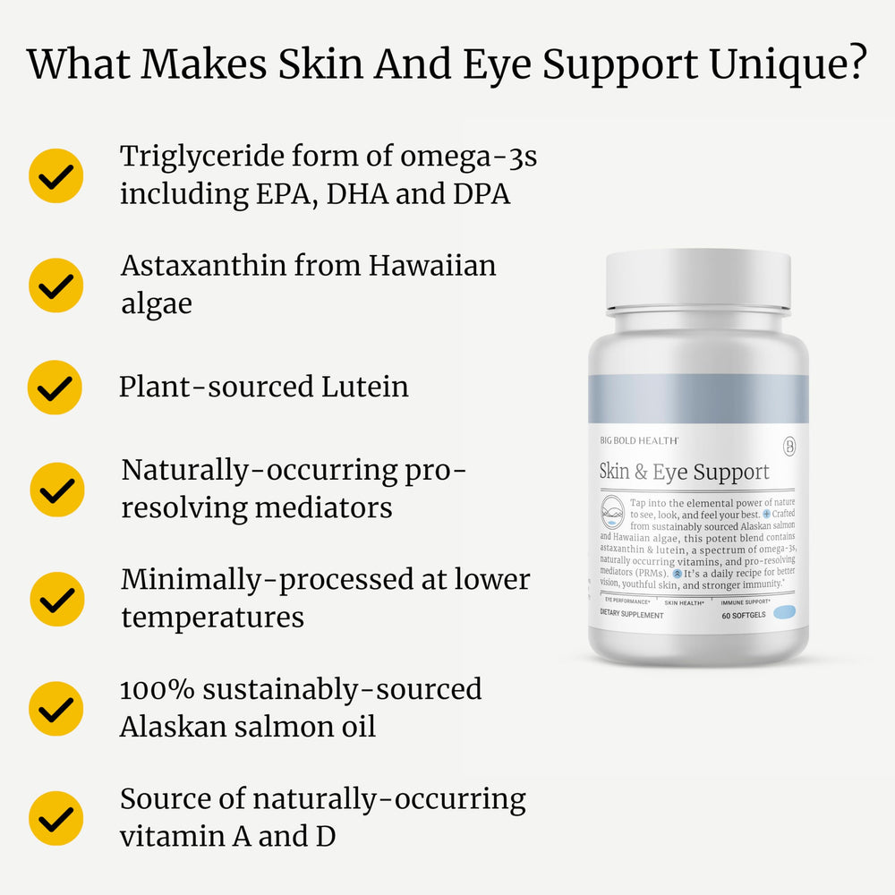 BIG BOLD HEALTH lutein astaxanthin softgels highlighting eye support