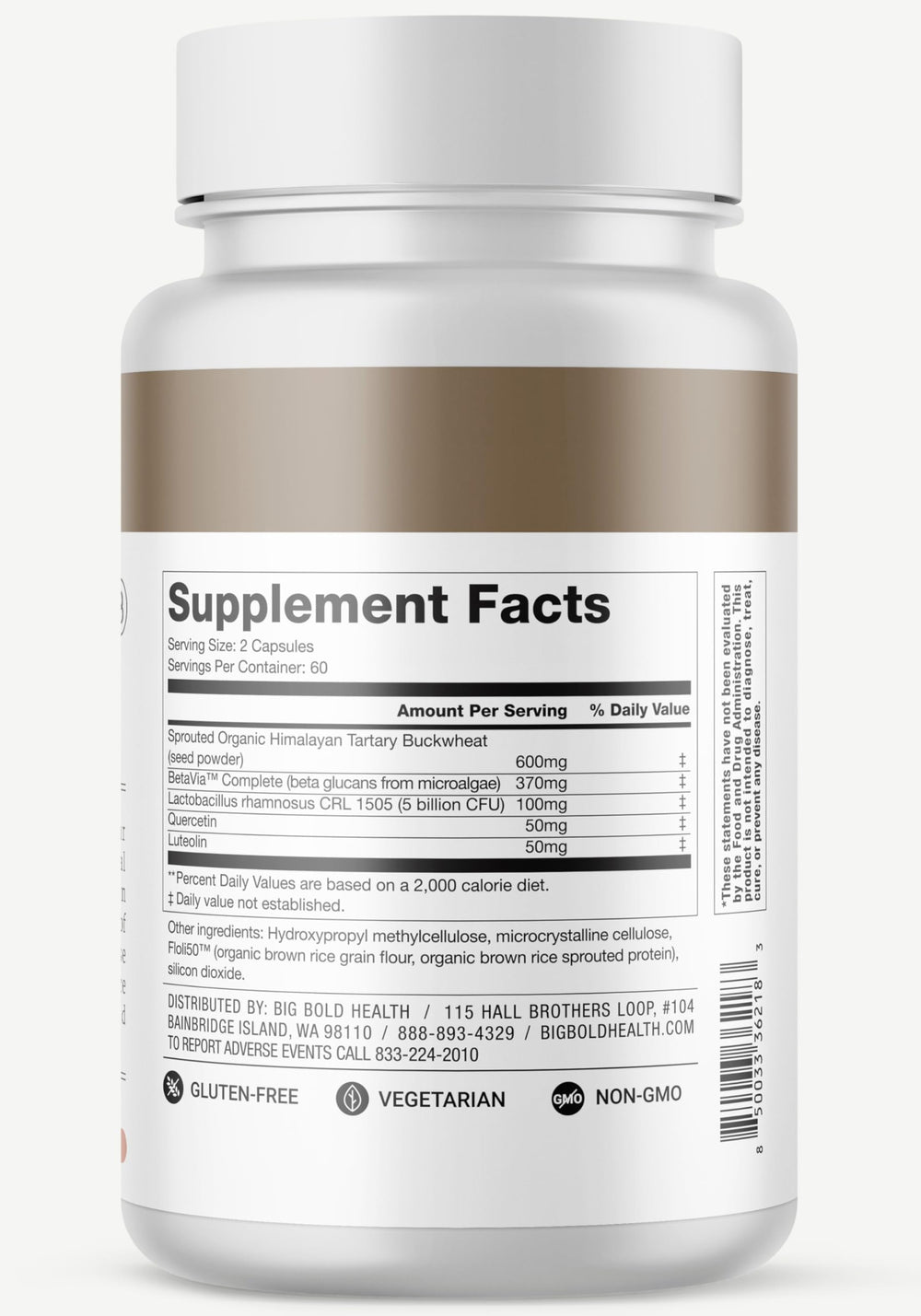 On-pack information emphasizes immune-friendly, gut-friendly daily wellness