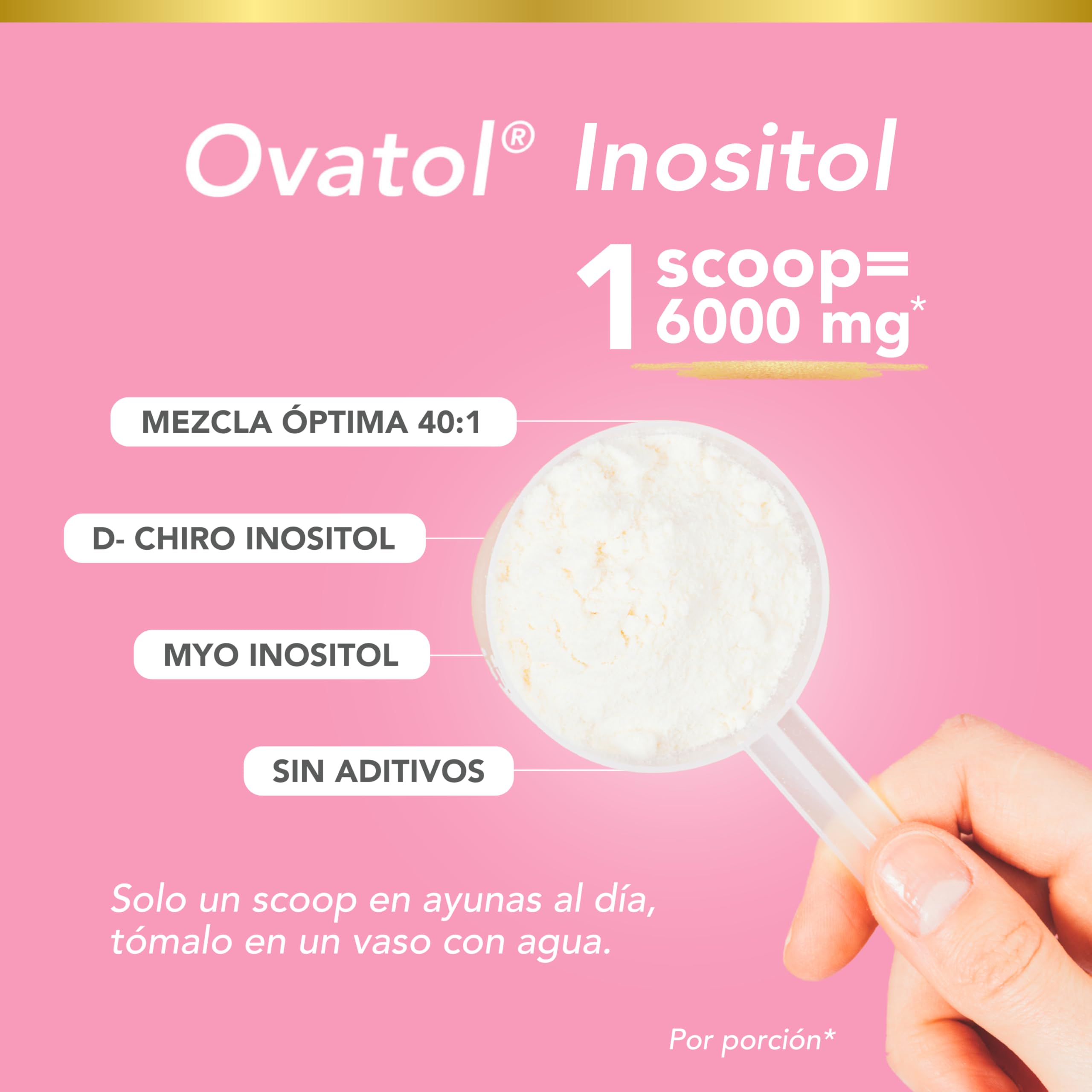Bikini Burn Ovatol measuring-scoop ready for precise servings