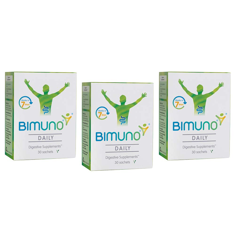 BIMUNO Immunity sachets packaging on shelf for easy daily use.