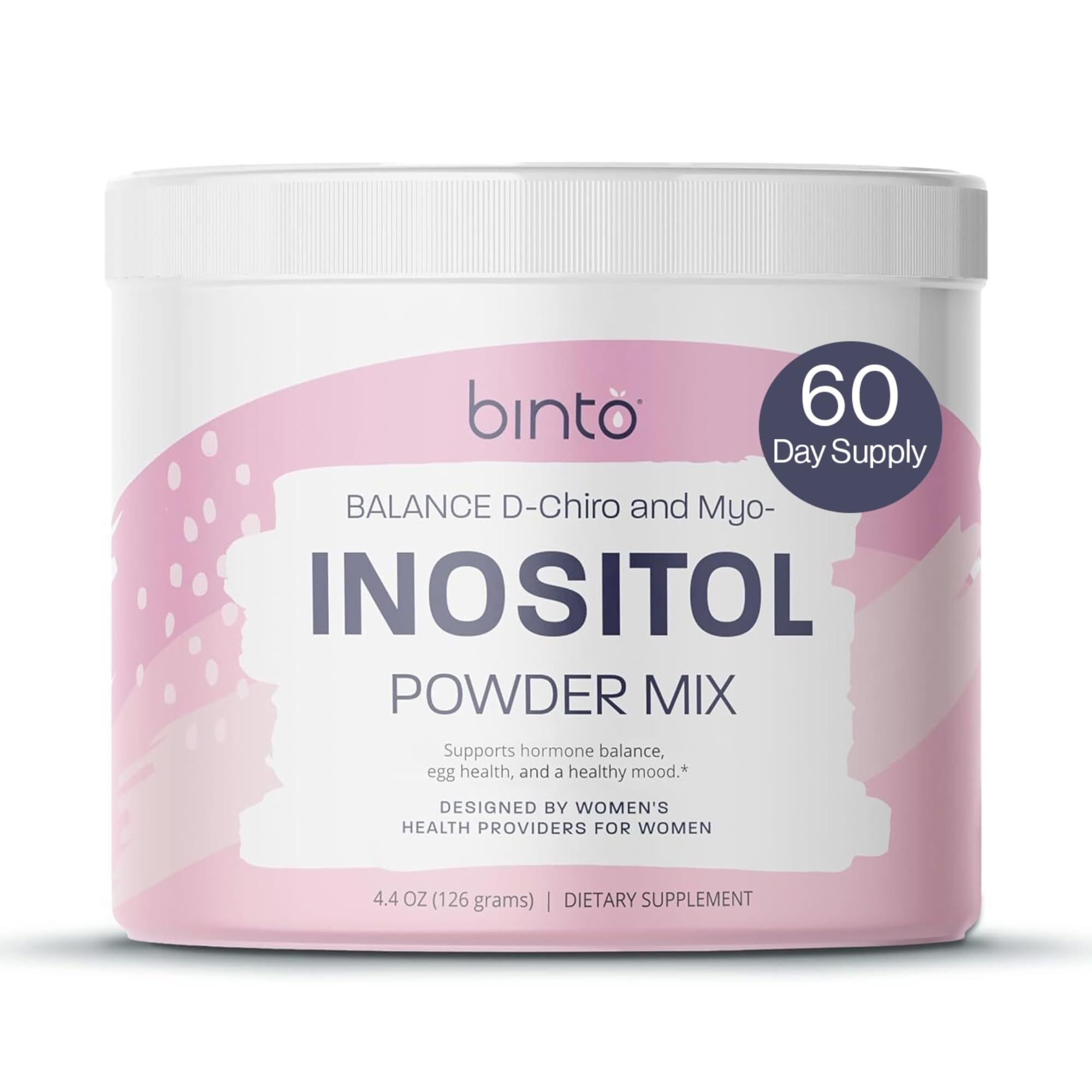 Binto Balance Inositol powder tub for daily hormone balance