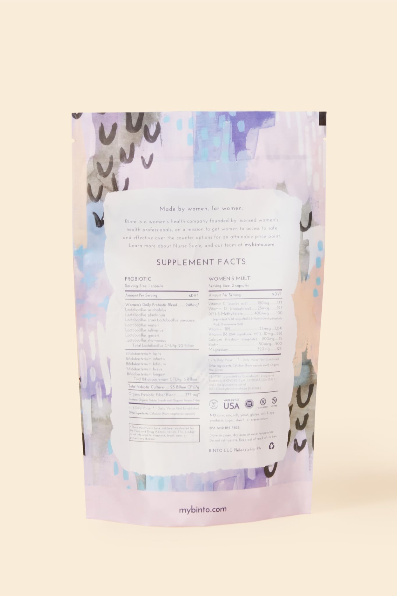 Binto on the go daily packets for busy lifestyles