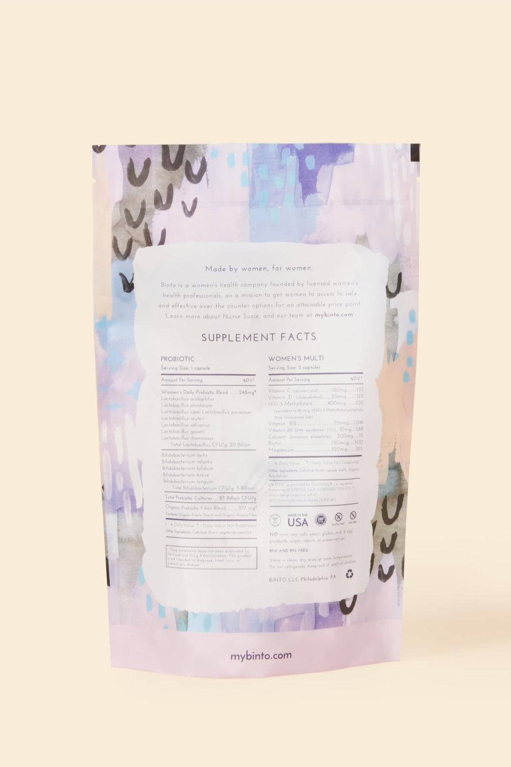 Binto on the go daily packets for busy lifestyles