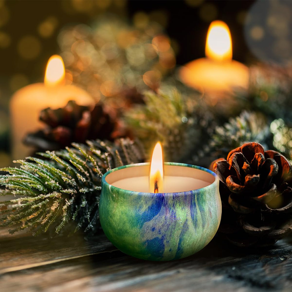 BINYUAN aromatherapy candles 9-pack bedside ambience at home.