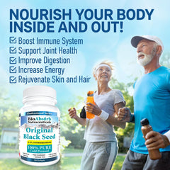 Turkey-sourced black cumin seeds used in Bio Absorb capsules.