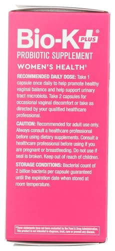 Bio-K Plus Porbiocs dispensing scoop demonstrates precise dosage.