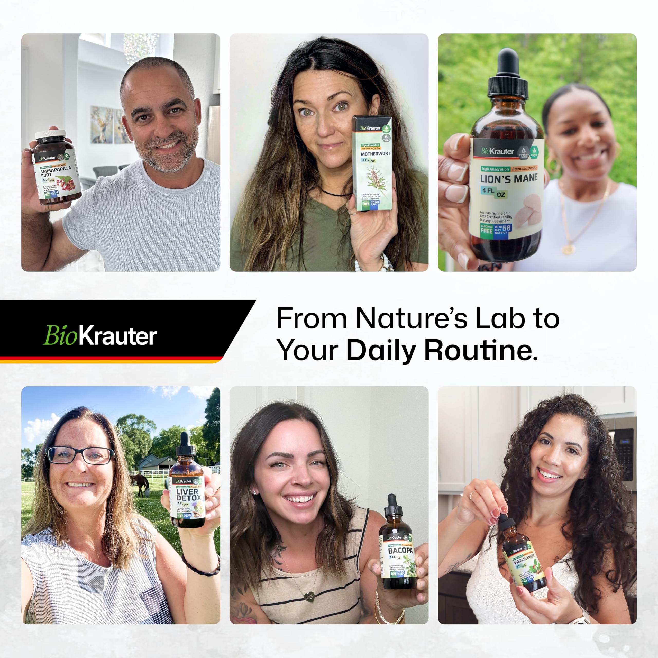 BIO KRAUTER 5HTP Gummies packaging front with German technology