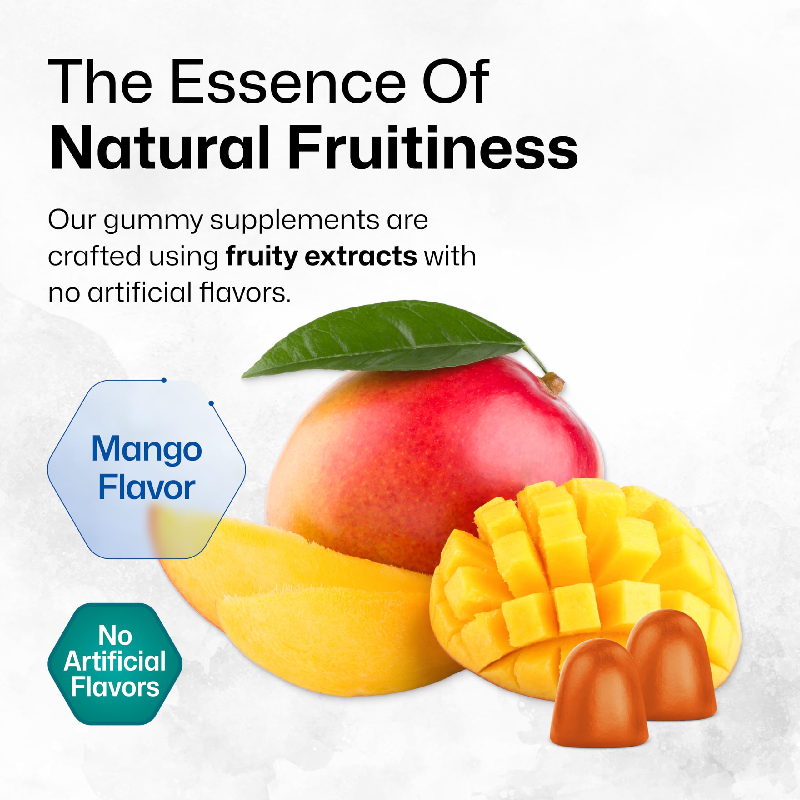 Bio Krauter L Tyrosine gummies mango flavor for natural taste.