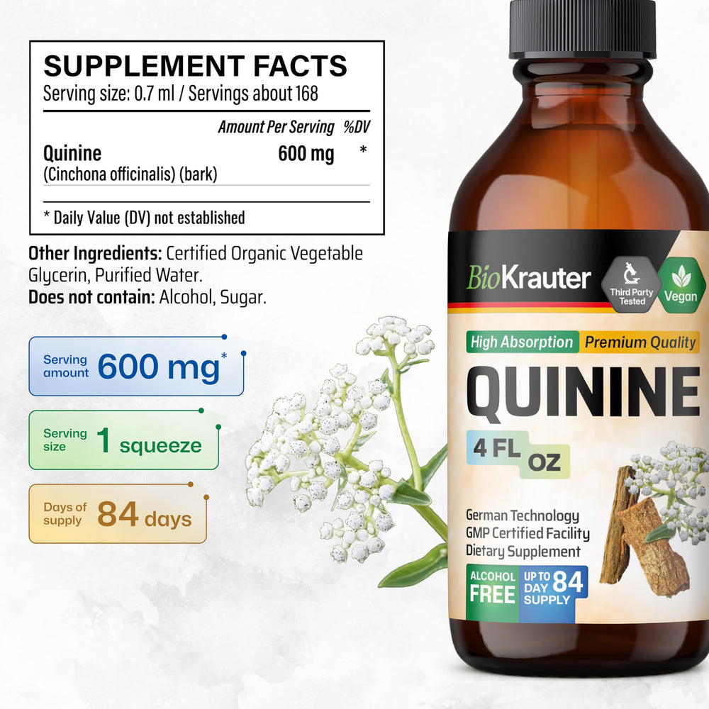 Label closeup showing alcohol-free, glycerin-based extraction.