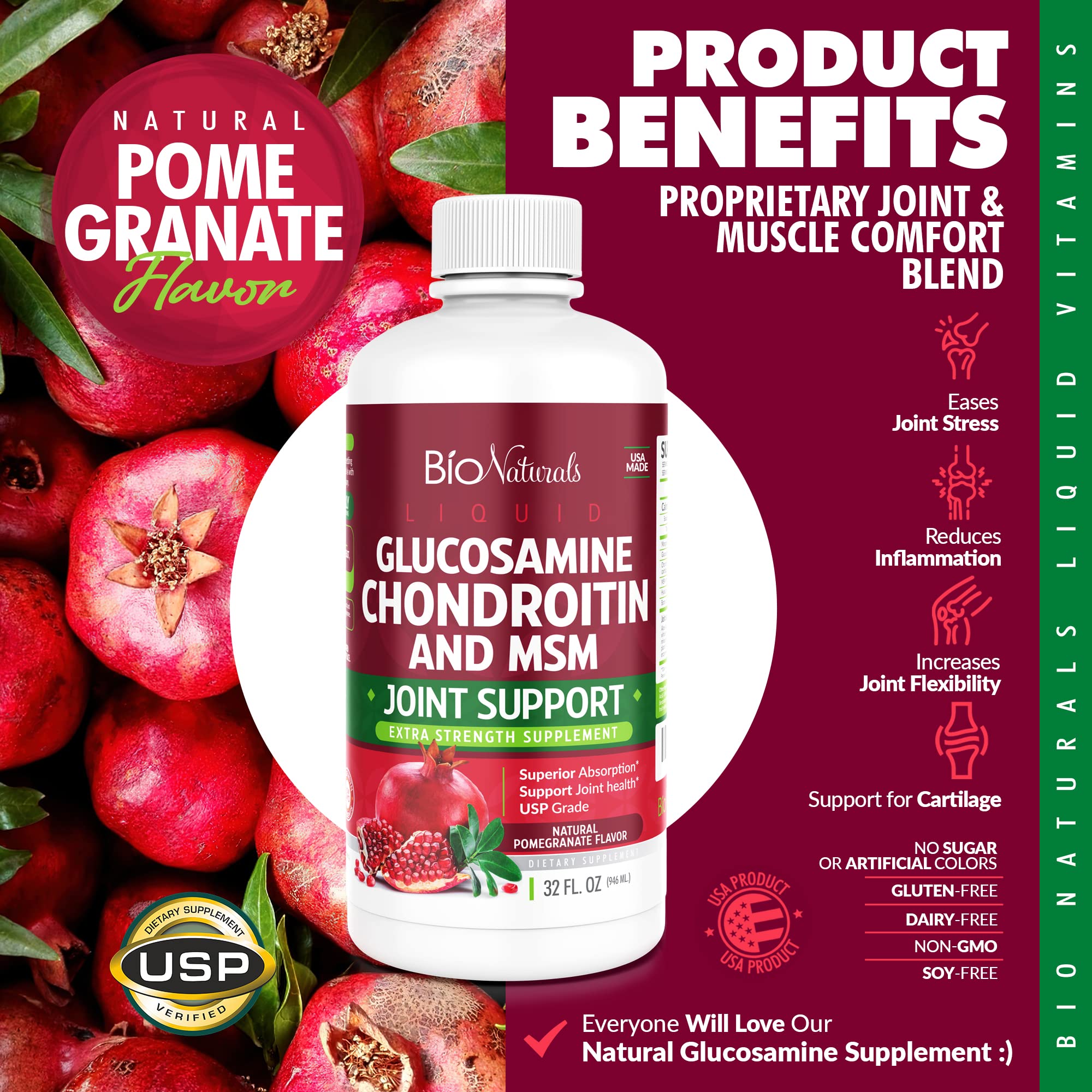 Bio Naturals serving scoop for easy daily dosing