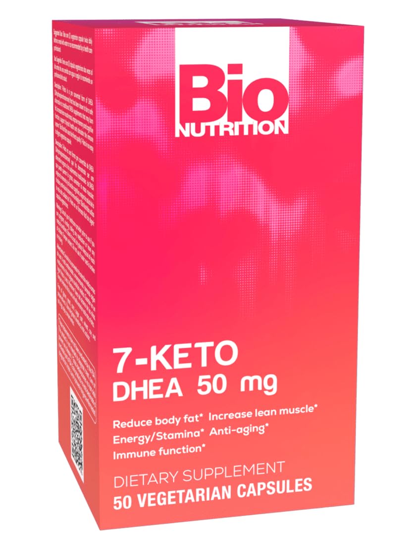 Bio Nutrition 7-Keto DHEA Vegi-Caps bottle for daily wellness support