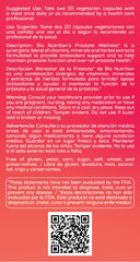 Bio Nutrition Bienestar Prostático cápsulas alineadas para uso diario