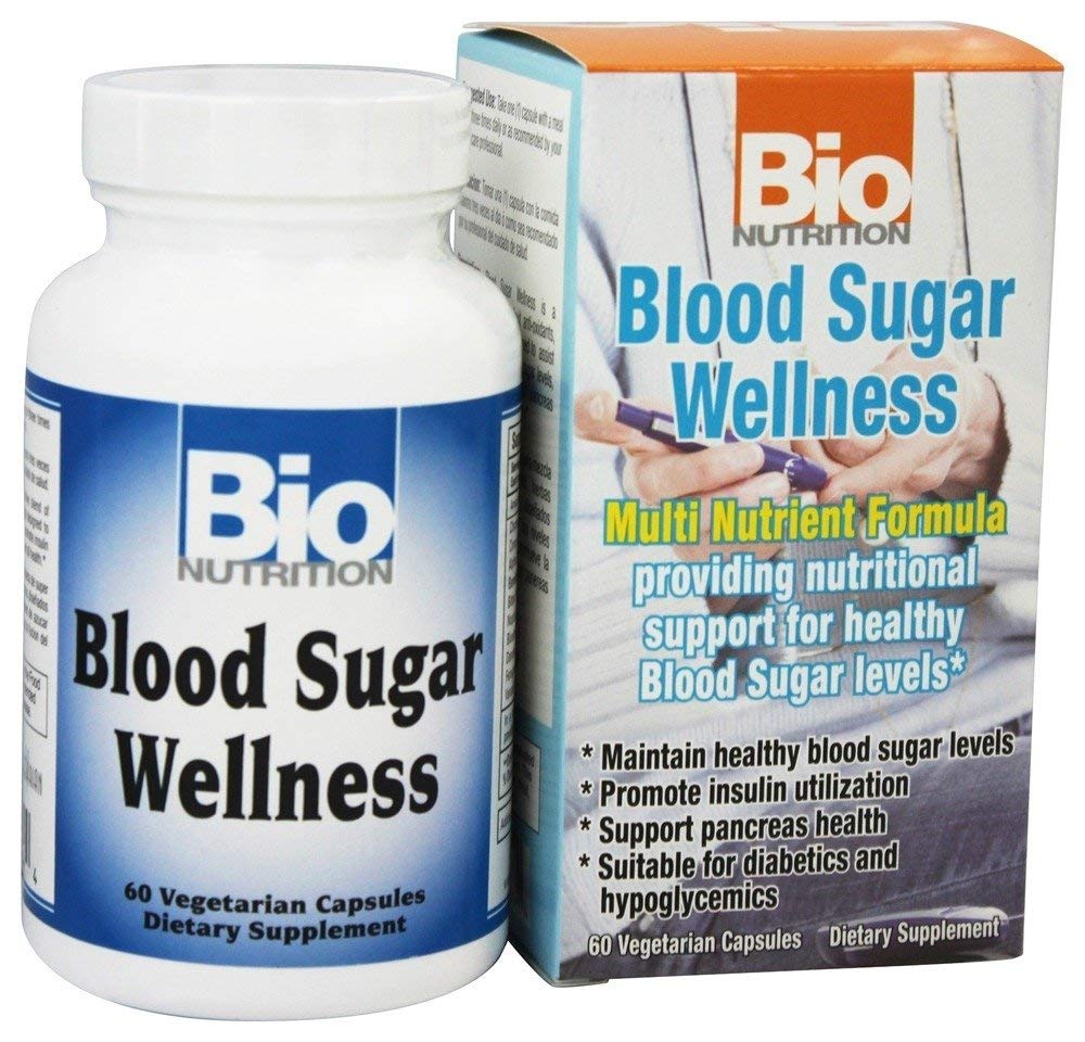 Bio Nutrition Blood Sugar Wellness bottle ready for daily supplement routine.