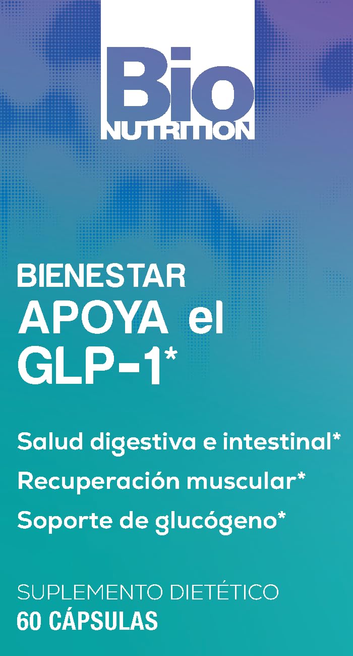 Bio Nutrition GLP-1 Wellness Support pour of capsules ready for daily intake.