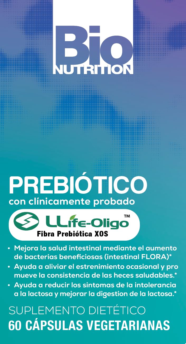 Bio Nutrition Life Oligo XOS capsules visible, convenient daily prebiotic support.