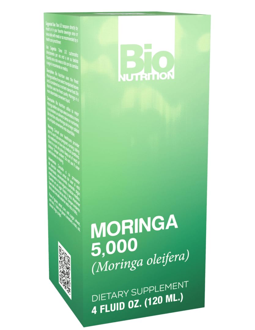 Bio Nutrition Moringa Liquid bottle, ideal for daily wellness and easy integration.