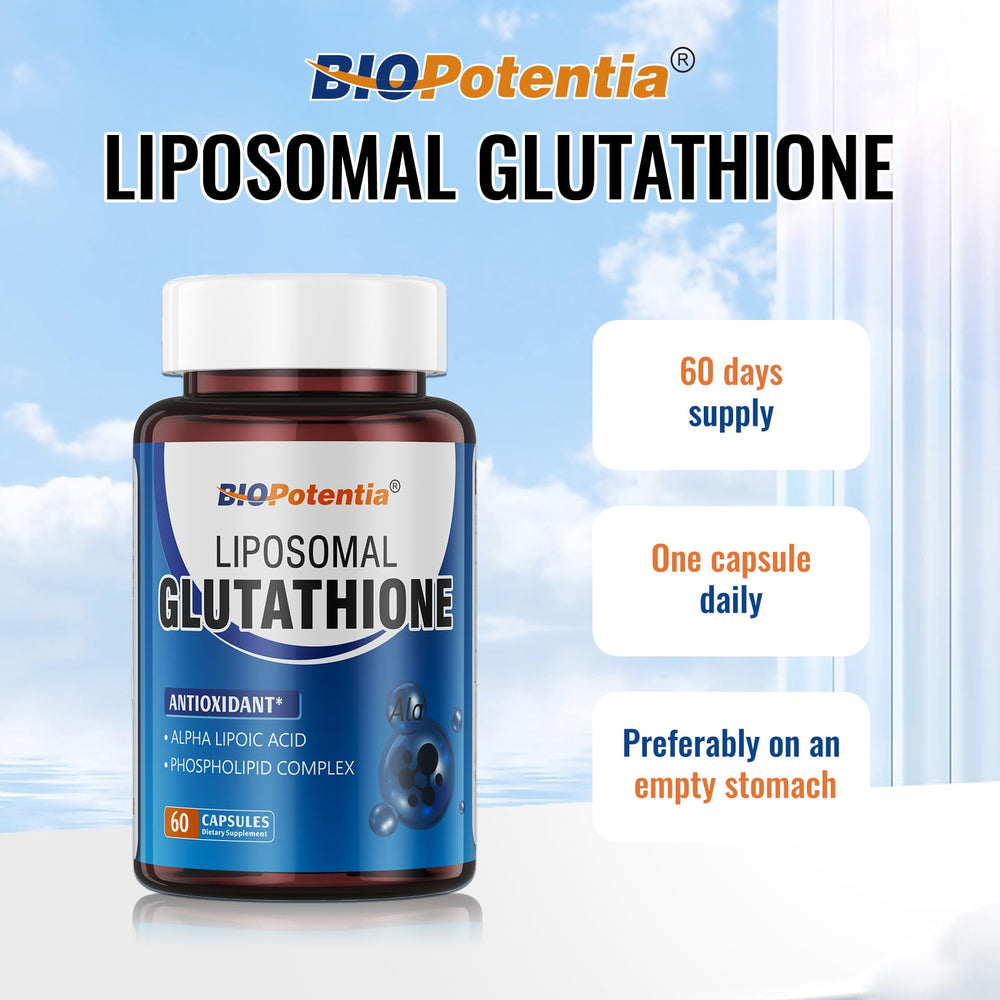 Liposomal delivery system graphic illustrating enhanced absorption for BIO POTENTIA