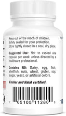 Bio-Tech Pharmacal D3-50 label close-up emphasizes allergen-free formula.