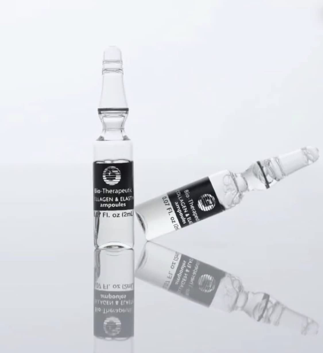 Bio-Therapeutic ampoules applied under makeup for a smooth dewy base