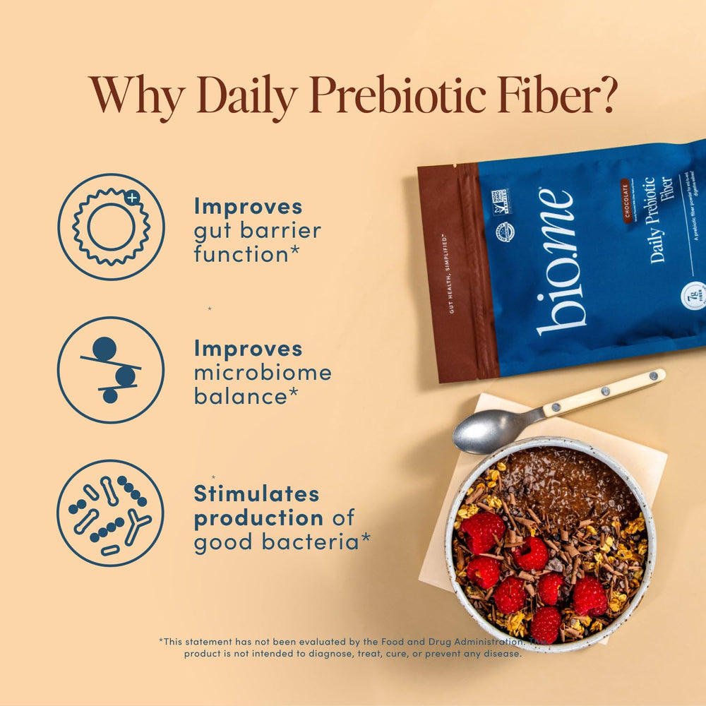 Dissolving Bio.me fiber powder in water shows smooth texture and easy mixing