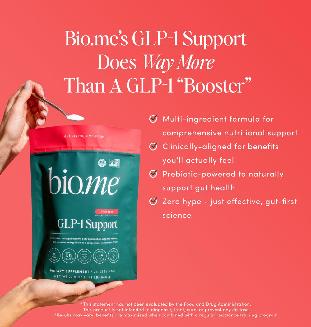 Bio.me GLP-1 Support collagen peptides for muscle wellness