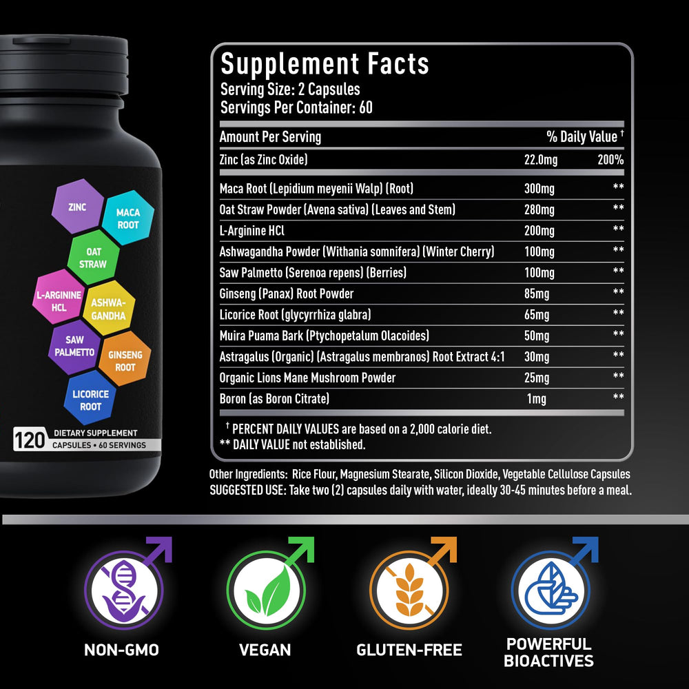 BIOACTIVE LABS ashwagandha capsules offering balance and focus.