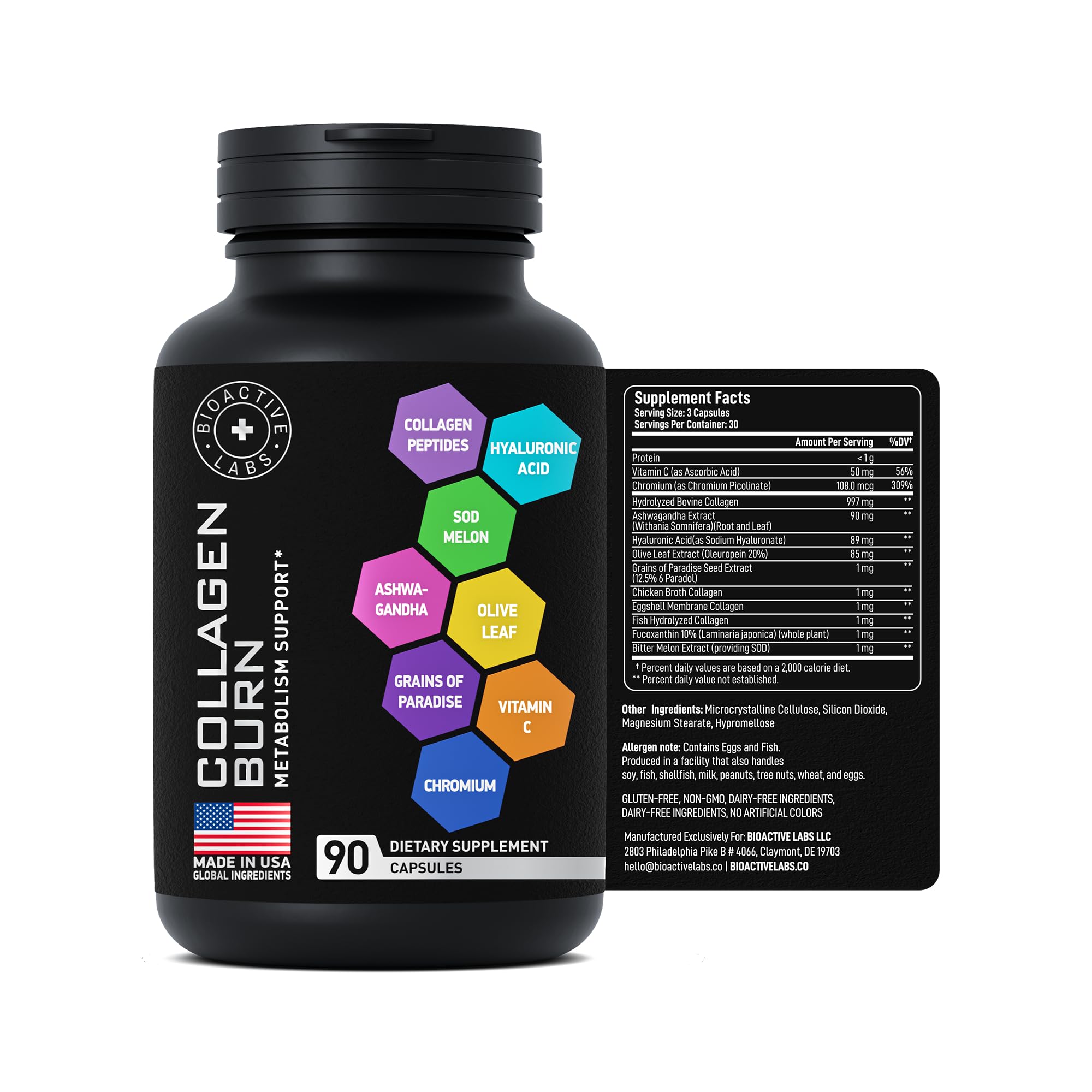 BIOACTIVE LABS Packaging lifestyle shot for daily wellness