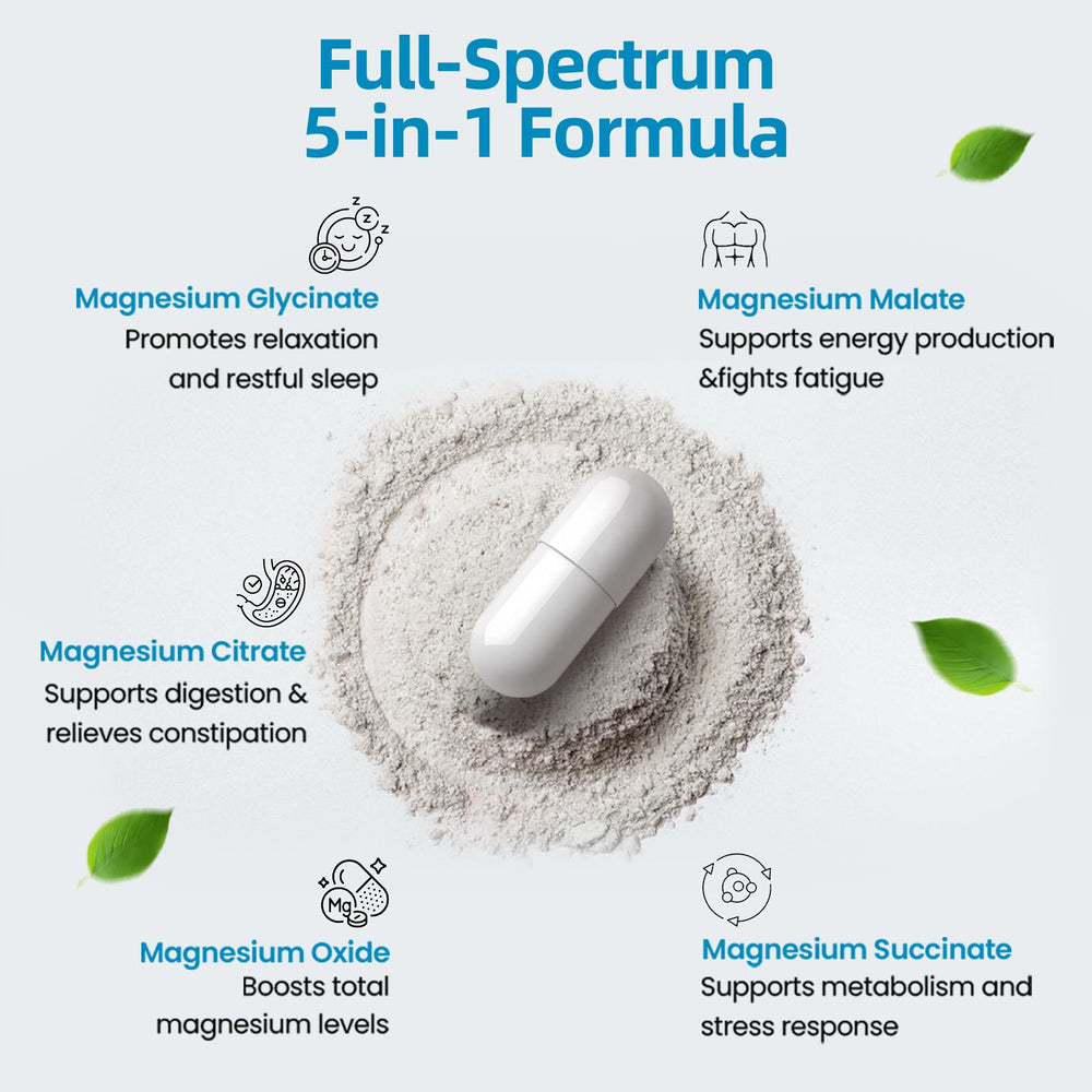 BioBenevo Magnesium Complex label emphasizes vegan, non-GMO formula.