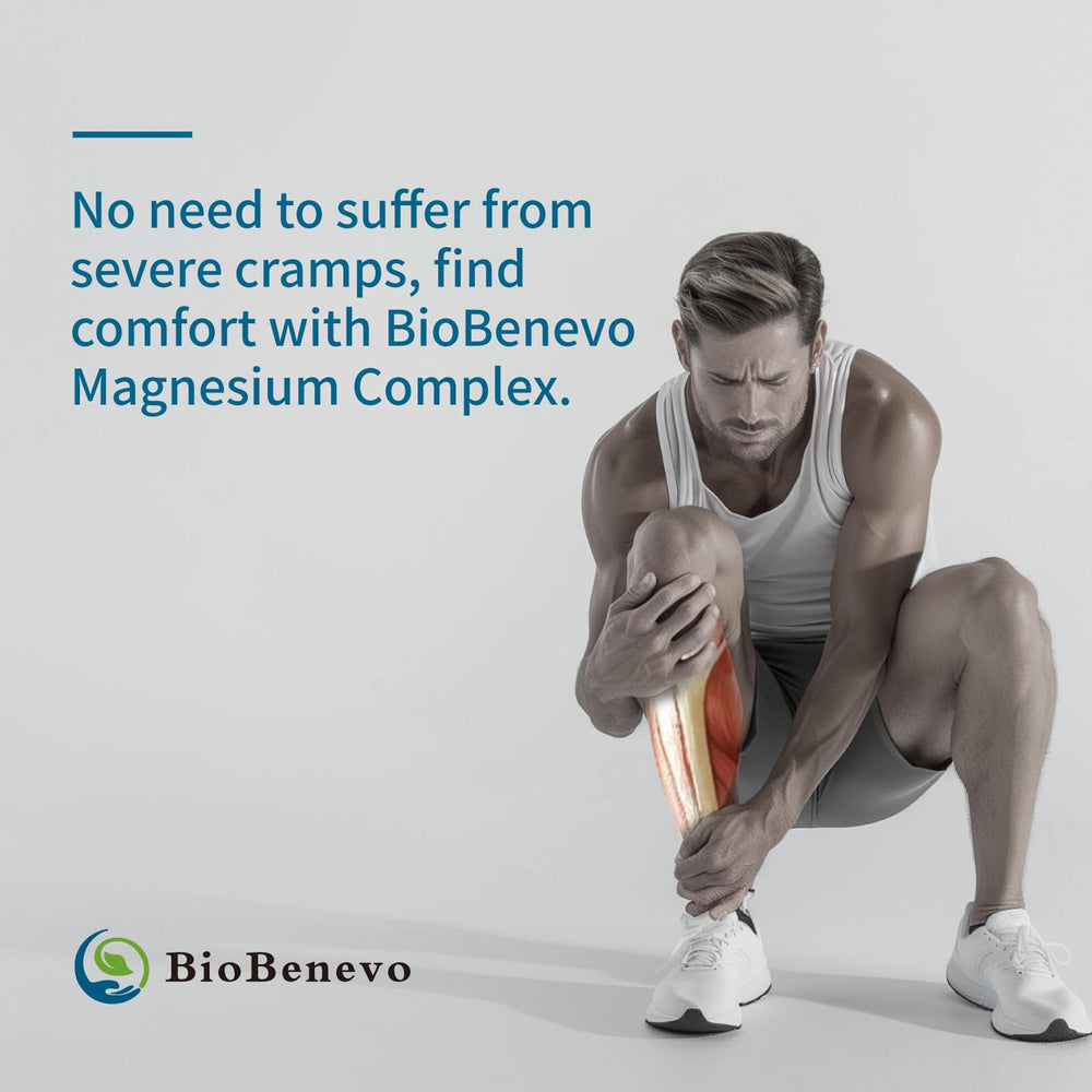 Post-workout recovery with BioBenevo magnesium complex supports muscle recovery.