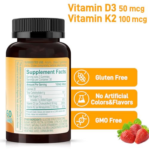 Biobor bottle label closeup highlights D3 and K2 for immune and bone support.