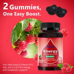 Biobor gummies with goji and CoQ10 illustrating metabolism support