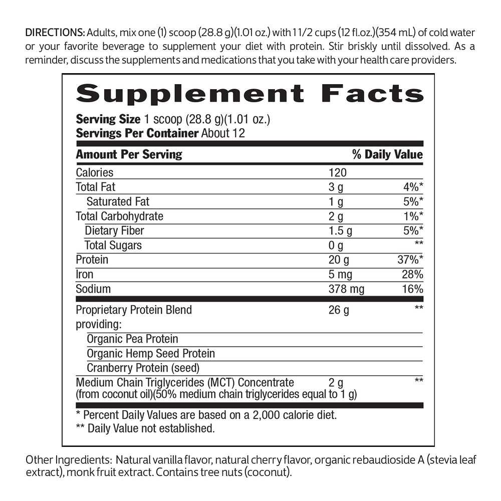 Biochem vanilla shake showing smooth texture ideal for shakes and smoothies.