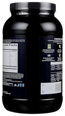 Biochem whey isolate scoop guides precise 20g servings after workouts.