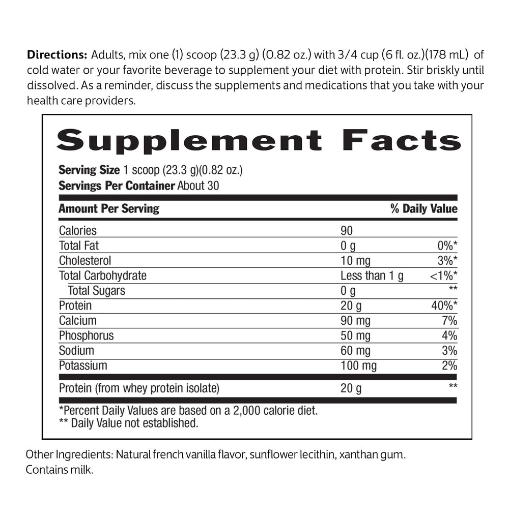 Biochem Whey ingredient panel shows all nine essential amino acids.