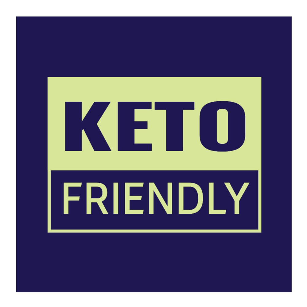 Biochem Whey Protein Powder Keto-friendly label indicating diet compatibility.