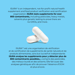 Bioclinic Naturals Calm-Pro chewable tablets on hand showing convenient chewable form.