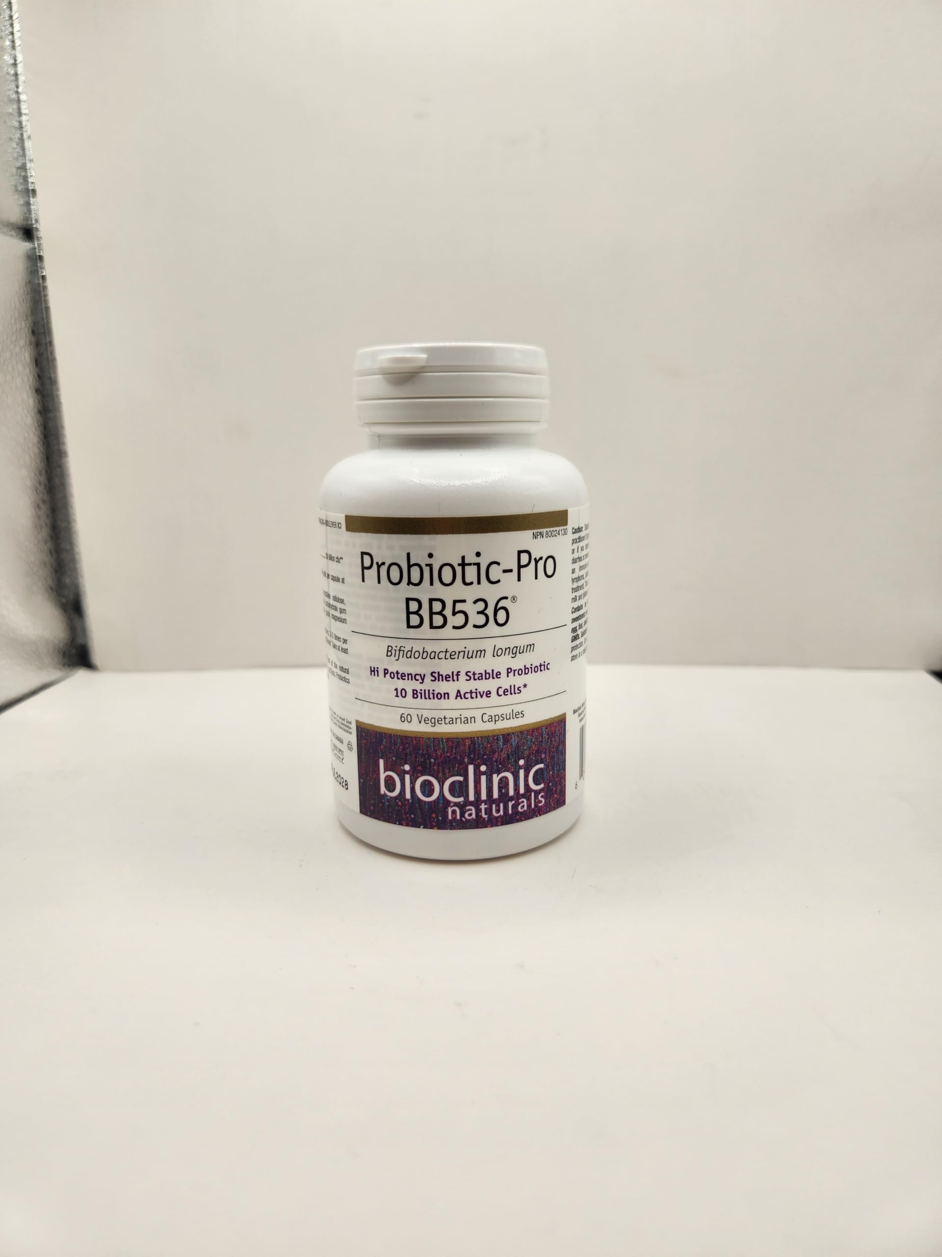 Bioclinic Naturals BB536 capsules ideal for travel digestion.