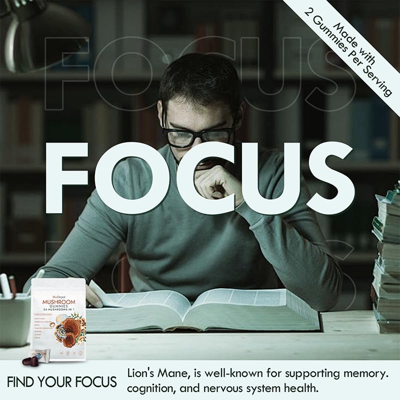 Biodepot Ashwagandha note suggests daytime calm and balance.