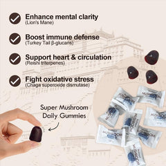Biodepot gummies packaging on shelf for easy daily routine