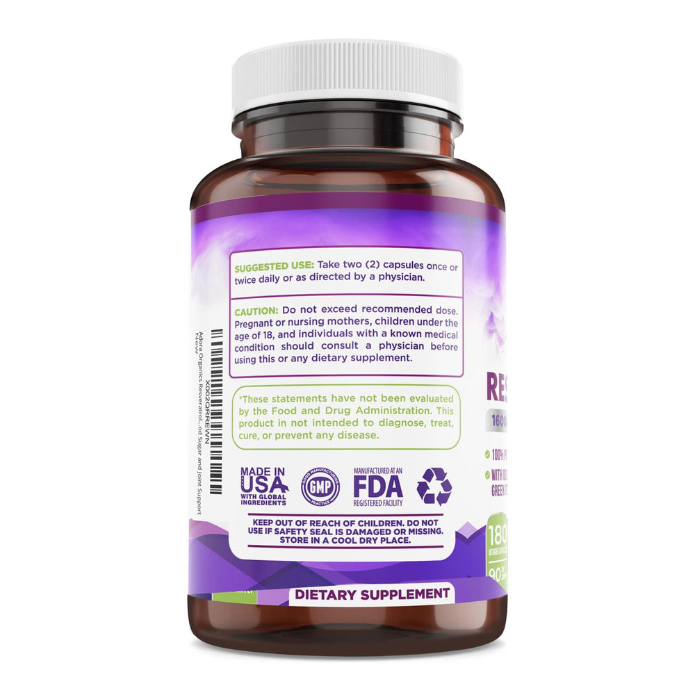 Biodora Resveratrol daily-use glass suggesting a wellness routine.