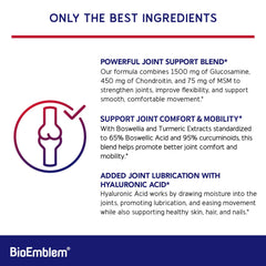 BioEmblem Joint Support capsules ready for daily use to support comfortable movement