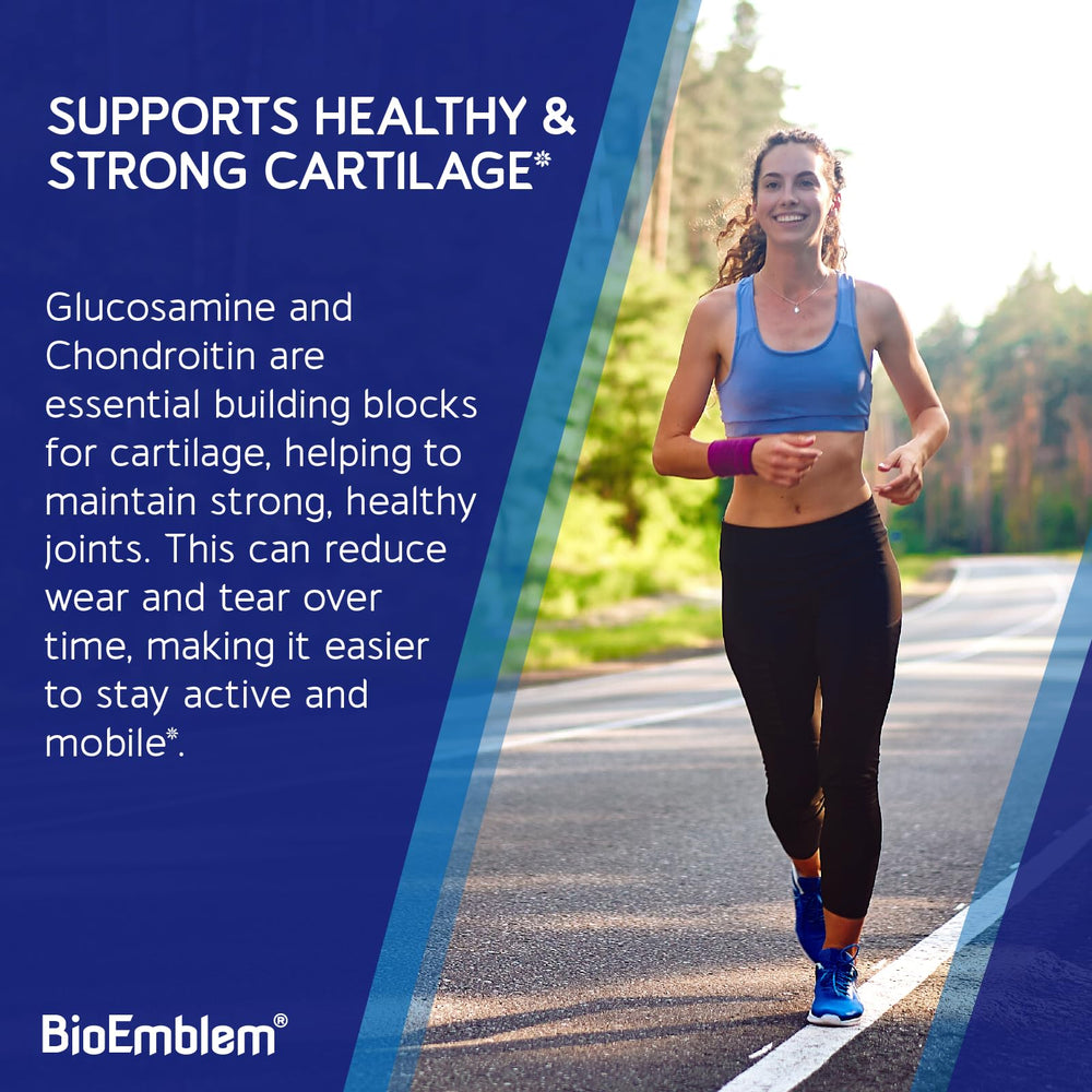 BioEmblem Joint Support label highlights key ingredients for joint health