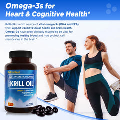 BioEmblem Krill Oil sourced from Antarctic waters emphasizing purity and sustainability