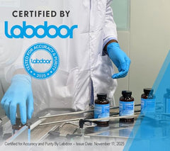 BioEmblem Triple Magnesium Complex capsules closeup shows chelated capsules for high absorption.