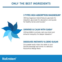 Glass with magnesium powder dissolving in water, zero sugar