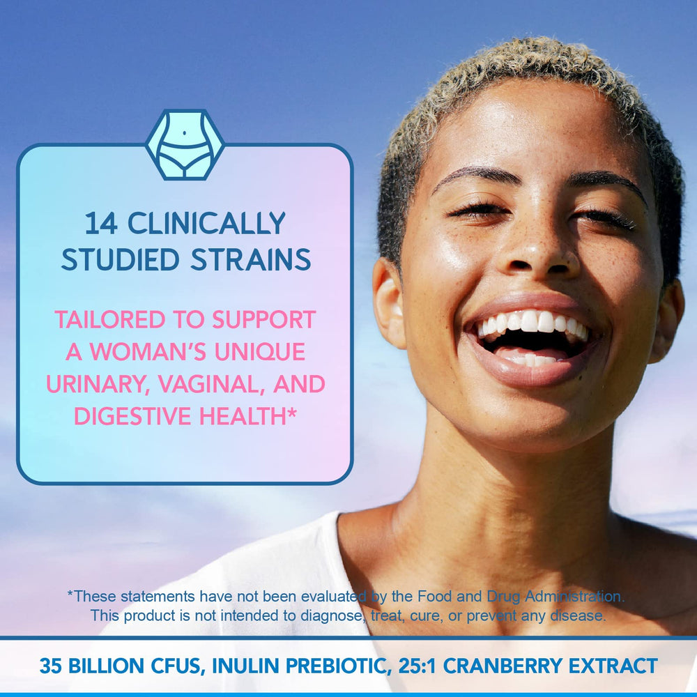 BioEmblem Vaginal flora balance with cranberry and prebiotics for urinary health